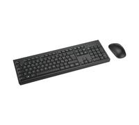 KENSINGTON Tastiera e Mouse KM270 Kit Ricaricabile Italiano Wireless Ergonomico