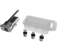 KENSINGTON UNIVERSAL 3-IN-1 COMBINATION LAPTOP LOCK - RESETTABLE - CÂBLE DE SÉCURITÉ - 1.8 M NEW
