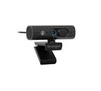 Kensington W3050 EQ - Webcam con messa a fuoco automatica da 1080p con campo visivo regolabile, doppio microfono e miglioramento della scarsa illuminazione, per videoconferenze, streaming e riunioni