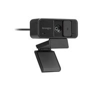 Kensington W1050 Webcam de Angulo Amplio y Enfoque Fijo 1080P - Video Nitido y Sensor de Gran Tamaño - Ajuste Manual y Campo d