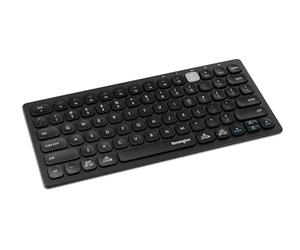 Kensington Wireless Keyboard - Multi Device Wireless Dual Compact Keyboard; Connetti tramite Bluetooth or USB 3.0, Mini Keyboard QWERTY ES, Windows, Mac, iOS e ChromeOS (K75502ES)