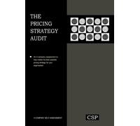 Kent B Monroe The Pricing Strategy Audit (Tascabile)