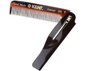 Kent brushes Handmade Combs folding fine Comb for Men