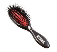 Kent Classic Shine Range piccolo con setole in nylon mix Brush puro nero
