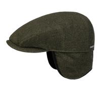 Kent Lana Coppola Paraorecchie by Stetson verde scuro L (58-59 cm)