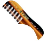Kent Pettine per baffi e barba a denti fini fatti a mano da uomo, 7,3 cm