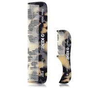 Kent Set di pettini da barba tascabili da uomo, kit per barba da uomo per viaggi e casa, pettine per baffi da uomo, mini pettine per barba per uomo, pettine da barba per uomo, pettine KENT fatto a