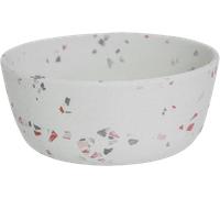 Kentucky Dogwear Dog Bowl Bamboo Terrazzo, White - S