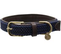 Kentucky Dogwear Plaited Nylon Dog Collar, Navy - S (40 cm)