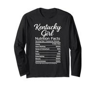 Kentucky Girl Valori nutrizionali Città Natale Louisville Bluegrass Maglia a Manica