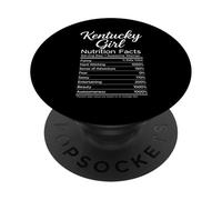 Kentucky Girl Valori nutrizionali Città natale Louisville Bluegrass PopSockets PopGrip Adesivo