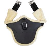 Kentucky Horsewear Anatomic Faux Fur Stud Girth, Black - 115 cm