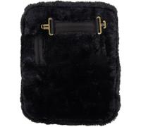 Kentucky Horsewear Chest Expander Artificial Lambskin Black - 1 Buckle - 1 pz.