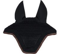 Kentucky Horsewear Fly Veil "Wellington" Leather - Black