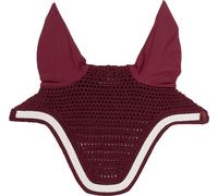 Kentucky Horsewear Fly Veil Wellington Plaited Cord, Full - Bordeaux