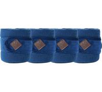 Kentucky Horsewear Polar Fleece Bandages Basic Velvet - Navy