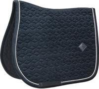 Kentucky Horsewear Saddle Pad Basic Velvet Jumping - Black