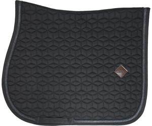 Kentucky Horsewear Saddle Pad Glitter Rope Jumping - Black
