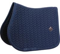 Kentucky Horsewear Saddle Pad Metal Chain Jumping - Navy