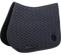 Kentucky Horsewear Saddle Pad Plaited 3D Logo Jumping - Black