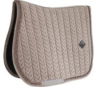 Kentucky Horsewear Saddle Pad "Velvet Pearls" Dressage - Beige