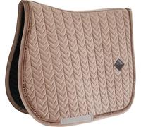 Kentucky Horsewear Saddle Pad "Velvet Pearls" Jumping - Beige