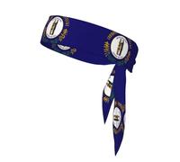 Kentucky State Flag Sport Head Tie Beach Summer Tropical regolabile antiscivolo traspirante per correre Ninja Head Band