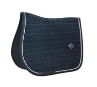 Kentucky Horsewear Saddle Pad Basic Velvet Jumping - Black