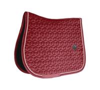 Kentucky Horsewear Saddle Pad "Velvet" Jumping - Bordeaux