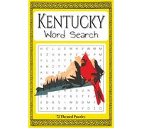 Kentucky Themed Word Search Puzzle Book: Easy To Read Word Find Inspired By The Bluegrass State