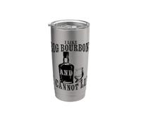 Kentucky Whisky Mi piacciono i Big Bourbons e non posso mentire Bicchiere termico in acciaio inox doppia parete