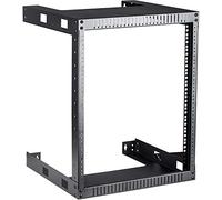 Kenuco scaffale d'acciaio dell'attrezzatura di rete della struttura aperta del supporto della parete 9U profondo a 17,75 pollici