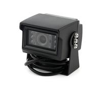 Kenvox Cam Quad 1 Retrocamera CMOS a Colori con 10 LED IR, Visione Notturna, Angolo 120°, IP67 Impermeabile, 12V, 420 TVL, RCA, per Auto, Camper, Veicoli - Supporto Incluso