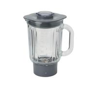 Kenwood Accessorio Frullatore in Vetro KAP60.000GY, Accessorio per Impastatrici Planetarie, Vetro Thermoresist con Lame in Acciaio Inox, Compatibile con Prospero+, Capacità 1,2L