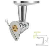 Kenwood - Accessorio Pasta Maker per Planetarie Chef e KMix Argento | Accessorio Pasta Maker, Acciaio Inox Resistente, Facile da Smontare per una Pulizia Semplice, KAX92.A0ME