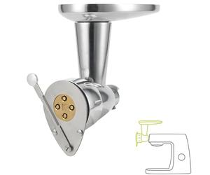 Kenwood - Accessorio Pasta Maker per Planetarie Chef e KMix Argento | Accessorio Pasta Maker, Acciaio Inox Resistente, Facile da Smontare per una Pulizia Semplice, KAX92.A0ME