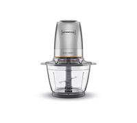 Tritatutto Easy Chop+ con Ciotola di Vetro CHP62.400SI Potenza 500 Watt Capacit 0.6 Litri 4 Lame 2 Velkocit Colore Silver