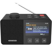 KENWOOD CR-M70DAB Radio DAB+/FM con ASA, Display IPS 4,3", Bluetooth 5.3, Dual Alarm & Sleep, USB MP3, Jack 3,5 mm, Easy Mode, Altoparlante 5W - Nero
