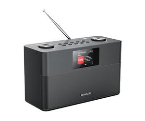 Kenwood CR-ST100S Smart Radio con DAB+ e Wi-Fi, Black