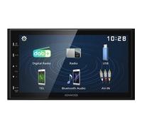 Kenwood Electronics DMX129DAB Ricevitore multimediale per auto Nero 64 W Bluetooth