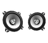 KENWOOD, Sistema di altoparlanti KFC-S1056 serie Stage Sound, Potenza di picco 220W, montaggio a filo, doppio cono, Cono del woofer da 10cm in Polypropilene, Nero