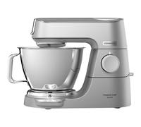 Kvc85.124si - Robot Pasticceria Multifunzione Chef Baker - 2 Ciotole 5l E 3,5l - 1200w - Bilancia Integrata 6kg - Argento