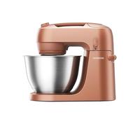 Kenwood Go KZM35.000RD Planetaria con Design Salvaspazio, Impastatrice Compatta con Ciotola da 4L, 3 Strumenti di miscelazione, 6 Velocità, Alta solo 30cm, dotata di Maniglia, Potenza 800W, Argilla