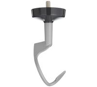 Kenwood impastare KAT73.000CA, Accessorio, Gancio per mescolare Adatto per Tutti i Robot da Cucina Chef XL, Lavabile in lavastoviglie, Alluminio, Argento