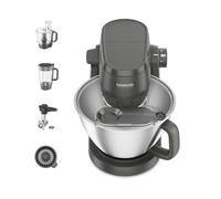 Kenwood Impastatrice planetaria Multi Tasker grigia con robot da cucina, frullatore e tritacarne