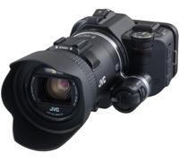 KENWOOD JVC GC-PX100BEU Videocamera Full HD, Sensore CMOS Retroilluminato da 1/2,3" 12M, Fotocamera da 12 MP, Obiettivo F 1.2, Zoom Ottico 10x, LCD Touch Panel da 3", Nero