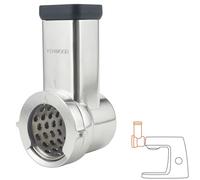 Kenwood KAX643ME Accessorio TagliaVerdure per Impastatrice Planetaria dotato di 5 Rulli Monotaglio in metallo, Affetta e Grattugia direttamente nella ciotola con movimento lento e rotatorio