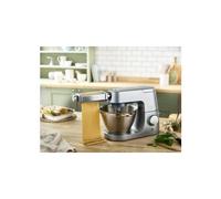 Kenwood MAX980ME Set Sfogliatrice, Tagliapasta Spaghetti e Tagliapasta per Fettuccine Accessori per Impastatrice Planetaria KCC+KVC+KVL+KMX, Acciaio Inossidabile, Argento