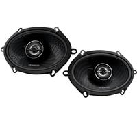 Kenwood KFC-PS5797C Altoparlanti coassiali 5"x7" 2 Vie, 320W Peak/80W RMS, woofer Diamond Array, Tweeter 30 mm al neodimio, Sound Field Enhancer & Acoustic Harmonizer - Nero