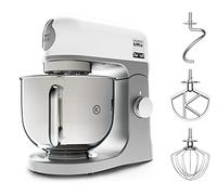 KENWOOD KMX750.ACR IMPASTATRICE PLANETARIA, 1000 W, capacità ciotola 5 l, Crema/acciaio